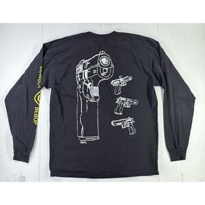 BAIT x Cowboy Bebop Long Sleeve T-Shirt Black Sunrise X-Large Anime